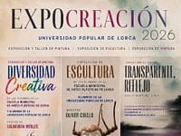 Lorca se vuelca con la cultura y la creatividad con ‘Expo creación 2026’, en la que participan medio millar de artistas lorca se vuelca con la cultura y la creatividad con 'expo creación 2026', en la que participan medio millar de artistas