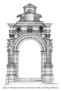 PORTADA RENANCENTISTA DE LA IGLESIA ANTIGUA