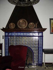 CHIMENEA Y SILLON