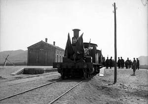 Inauguración de la estación de Pulpí sobre 1.890