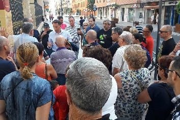 Afectados terremoto con Fulgencio Gil