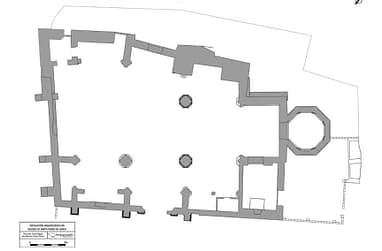 PLANO DE PLANTA IGLESIA SANTA MARIA