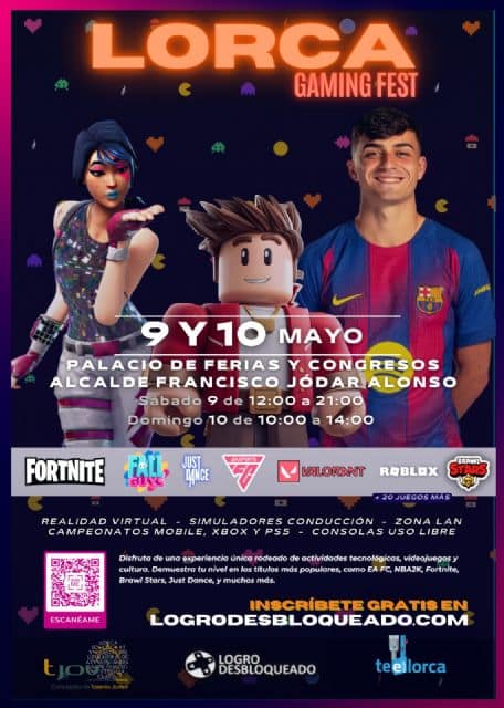 lorca se consolida como referente del gaming con la iii edición de la game party tecnológica2