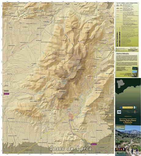 MAPA RUTA CERRO DE LA SELVA ZARZADILLA DE TOTANA