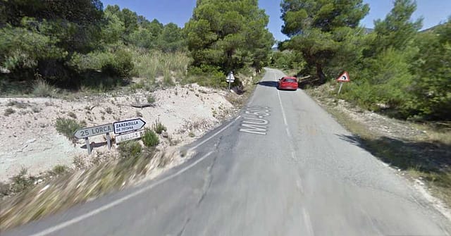 ARREGLARAN LA CARRETERA ZARZADILLA TOTANA