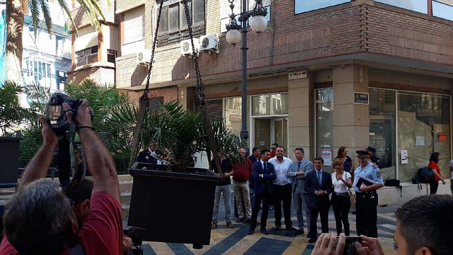 El plan de seguridad para la Feria de Lorca incorpora medio centenar de elementos de mobiliario urbano para bloquear el hipotético acceso de vehículos a zonas peatonales