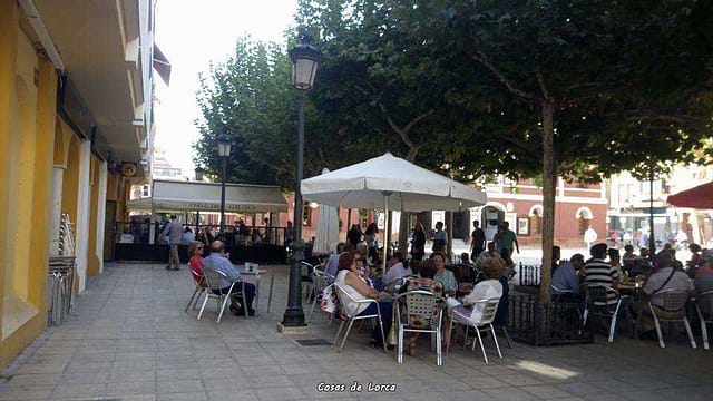 VISTA TERRAZAS BARES PLAZA CALDERON DESDE 1900