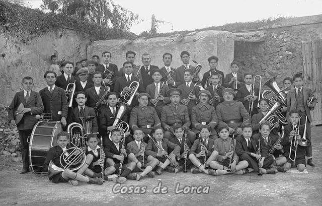 BANDA DE MUSICA DE LORCA 1927