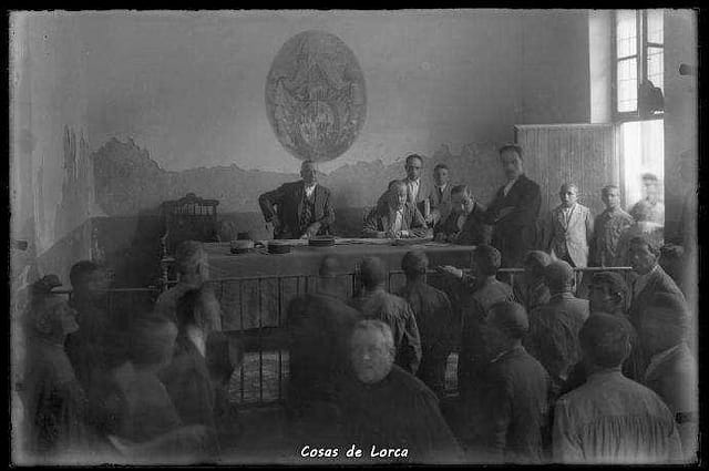 ANTIGUA SUBASTA DEL AGUA EN EL ALPORCHON 1921