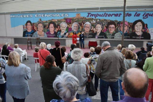 El Ayuntamiento de Lorca pone en marcha la segunda edición del mural pictórico Mujeres Esenciales