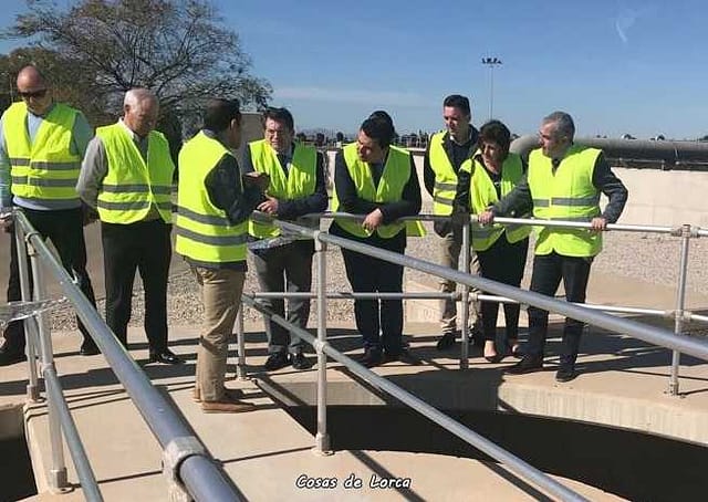 La depuradora de San Javier pone 3,5 hectómetros cúbicos a disposición de los regantes La depuradora de San Javier pone 3,5 hectómetros cúbicos a disposición de los regantes