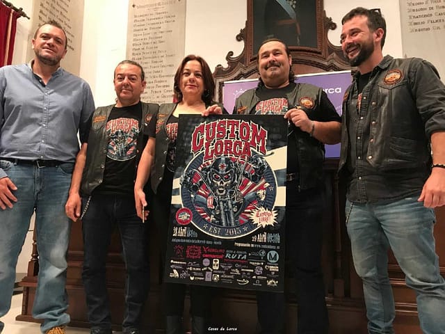 Lorca acogerá este fin de semana la III edición del evento mototurístico ''Custom Lorca'' que reunirá a miles de moteros procedentes de toda la Región