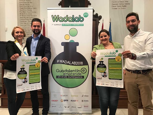 La Jornada de Empresa y Desarrollo ''Wadalab'' organizada por Guadalentín Emprende reunirá a 30 ponentes del mundo de la empresa, la política y la universidad este viernes