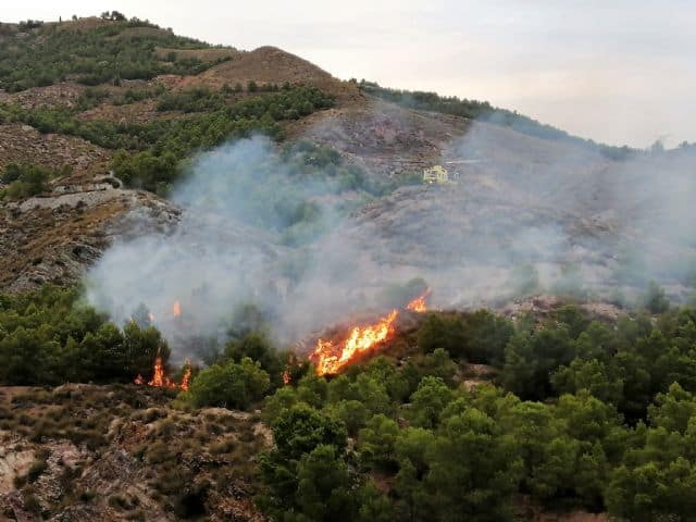 INCENDIO SIERRA ESPUÑA