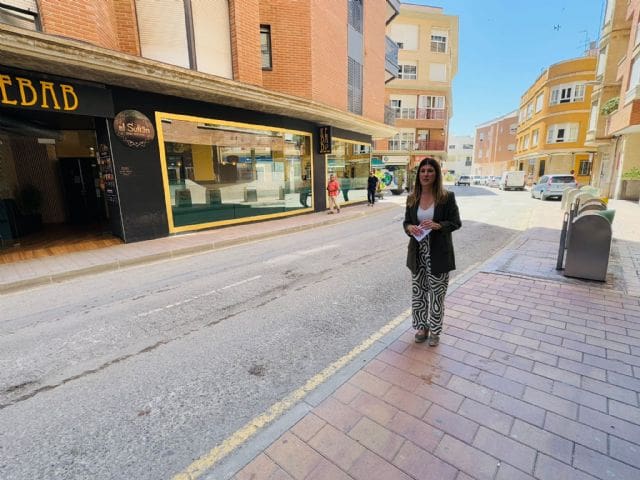 El Ayuntamiento de Lorca ejecuta las obras de adecuación y mejora de la calle Fajardo El Bravo