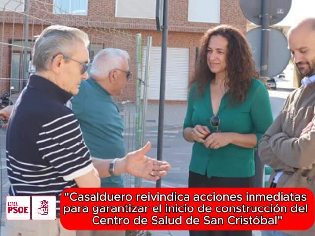 casalduero reivindica construccion centro medico san cristobal