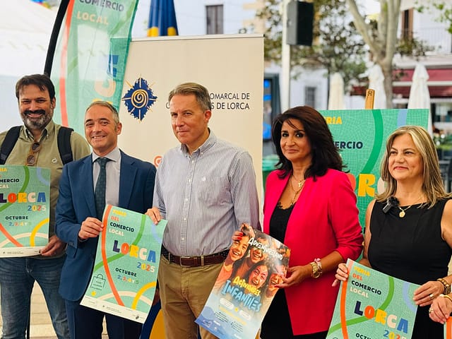 Lorca vuelve a ser protagonista de la mano de una nueva edición de la ''Feria del Comercio'', que tendrá lugar del 2 al 5 de octubre, en la Plaza Calderón de la Barca
