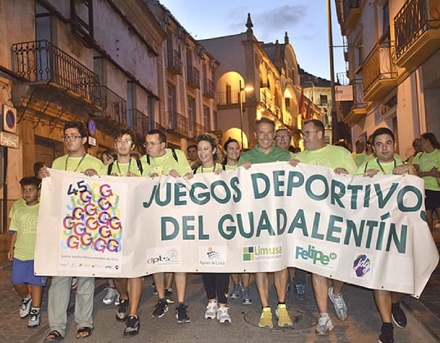 Un total de 8.809 personas, 5.537 hombres y 3.272 mujeres, han participado en la 45ª edición de los Juegos Deportivos del Guadalentín