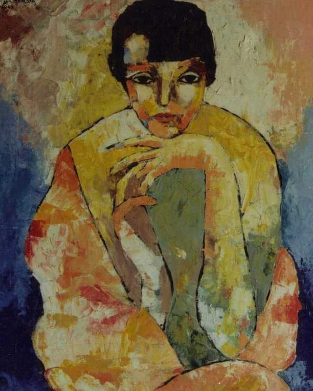 PEPITA GONZALEZ PINTURA COSAS DE LORCA - PEPITA GONZALEZ PINTURA